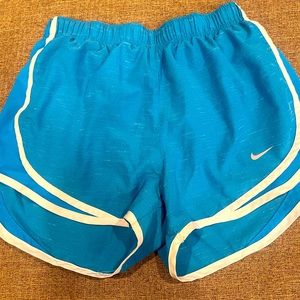 Nike Dri-FIT Women's Blue Tempo Track Shorts - Medium